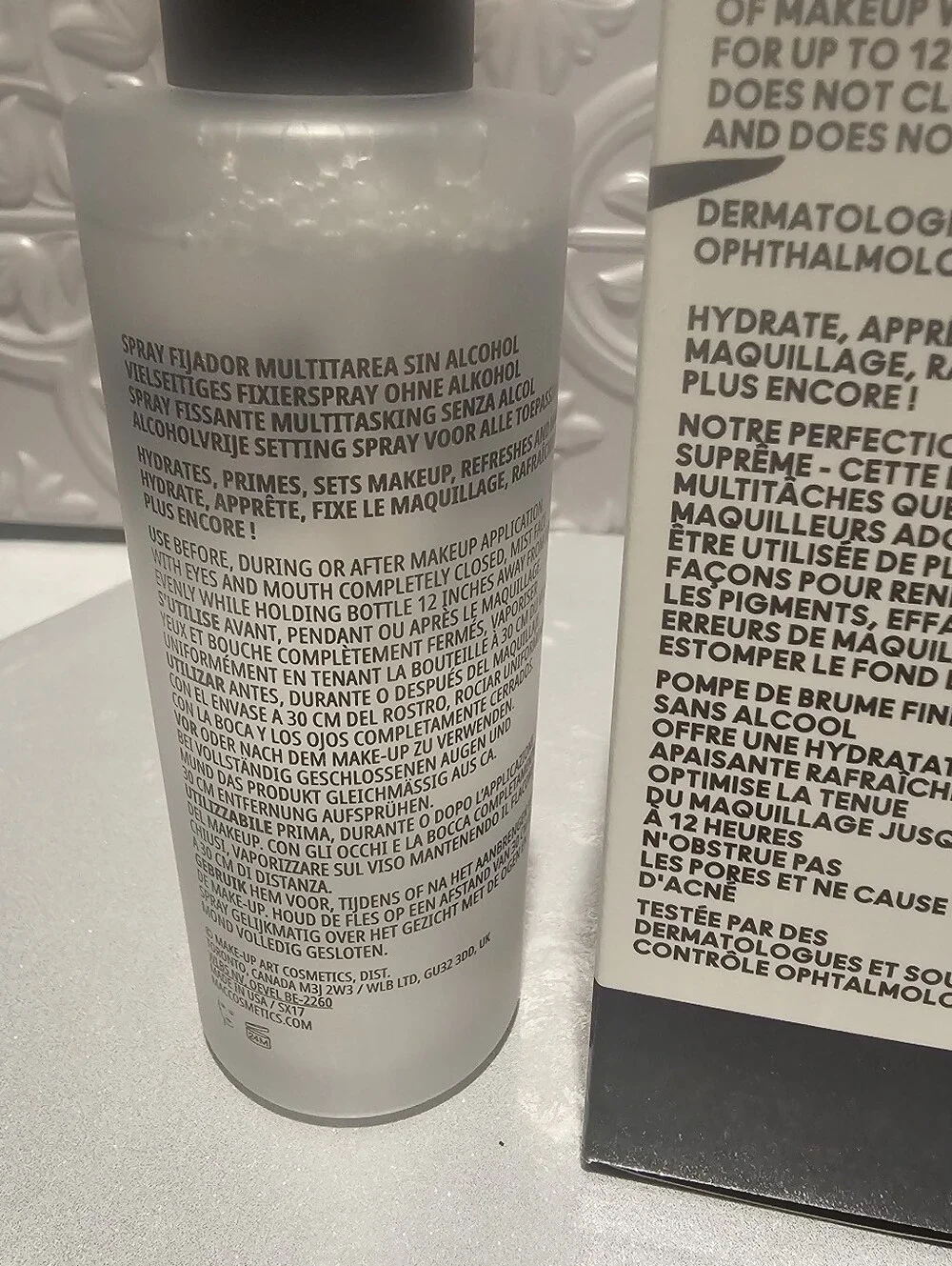 MAC Cosmetics Fix+ Multitasking Setting Spray Full Size 100ml NIB